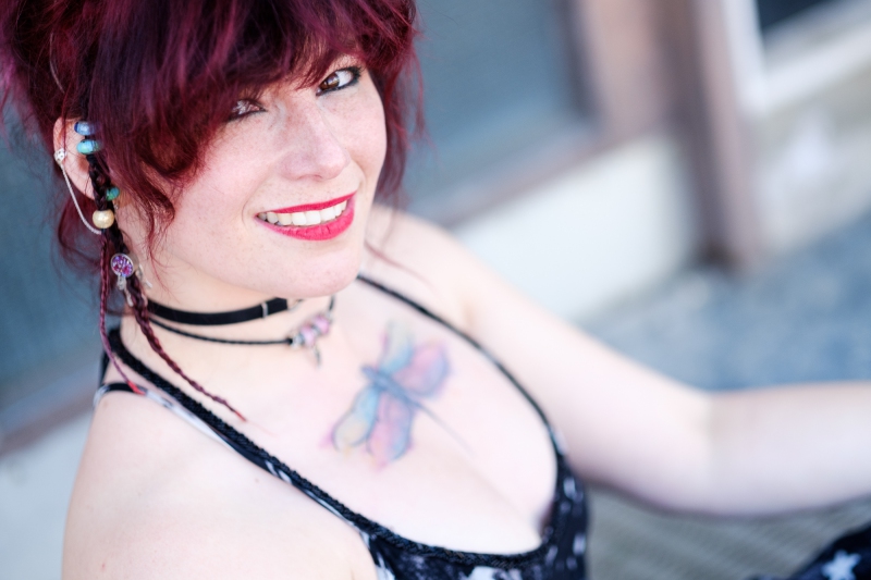 Mit Bea unterwegs beim Stationshoot No 1.