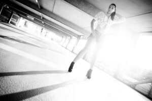 TFP Stationshoot mit Larissa im Raum Böblingen. Hier waren wir im Parkhaus unterwegs.