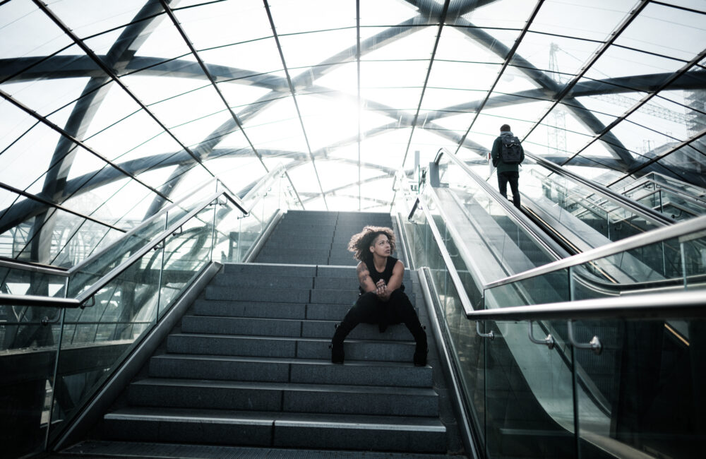 On Location Foto Shooting in Hamburg mit Sarah