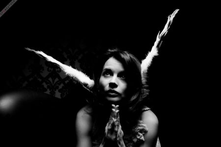 Weihnachtsshooting mit der bezaubernden Tine. Studioshooting, mit sexy Weihnachtsdessous. Ich liebe Peoplefotografie und Portraitfotografie Weihnachtsfrau Tine